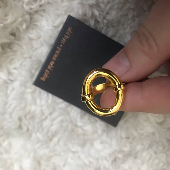 Metal+Stone ring - Picture 2 of 4